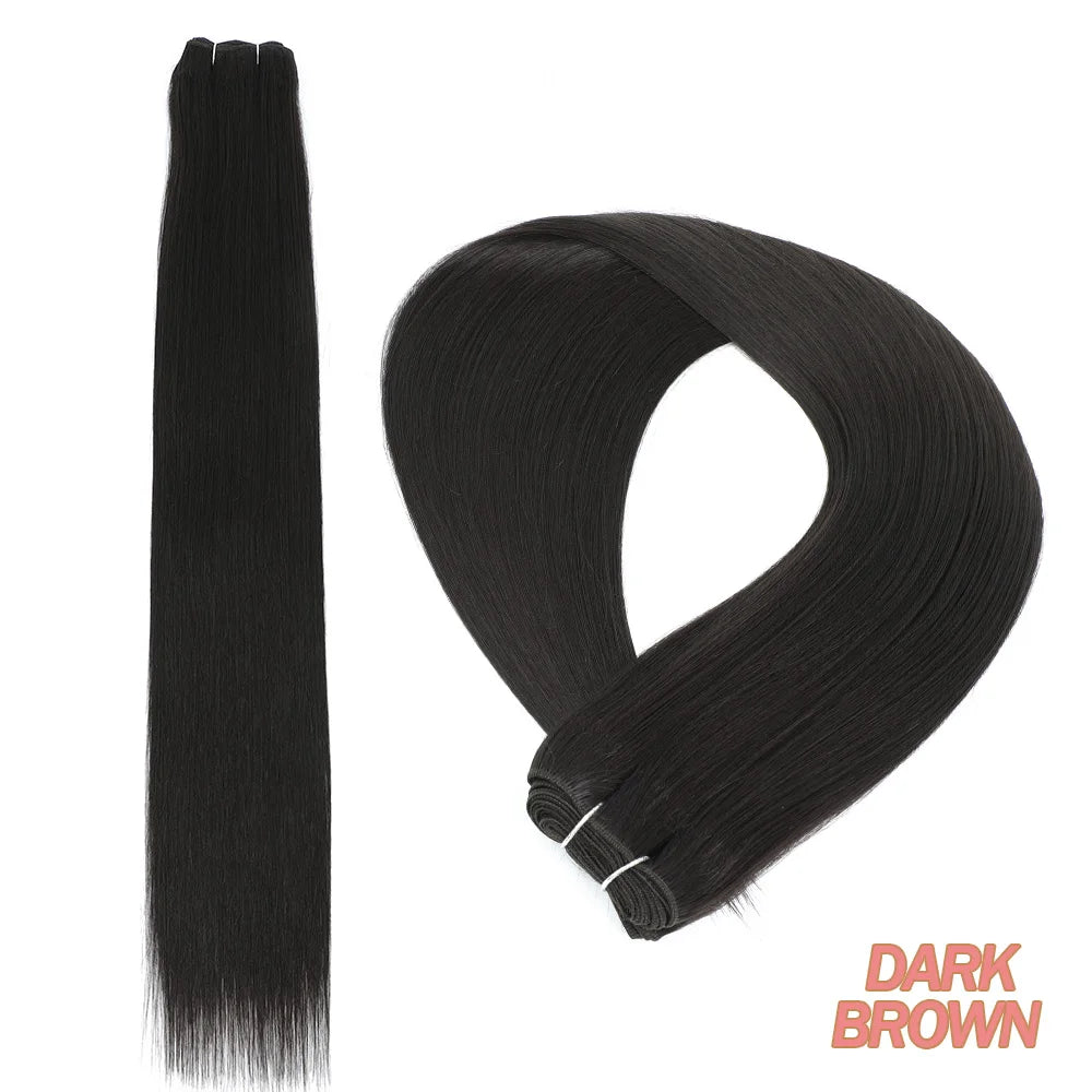 MAZO Extensiones de Cabello PREMIUM🥇 Similar al Natural Tonos Balayage Hasta 70 cm Largo