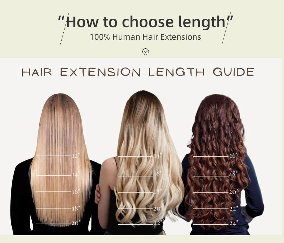 BALAYAGE 20pcs Extensiones Adhesivas  cabello humano 100 % Natural 66 cm