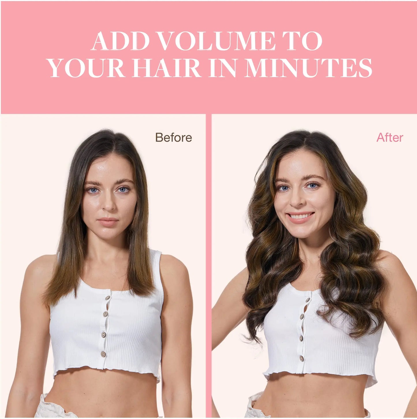 BALAYAGE Extensiones por Capas Clip  55 cm largo Cabello Virgen 100 % Natural
