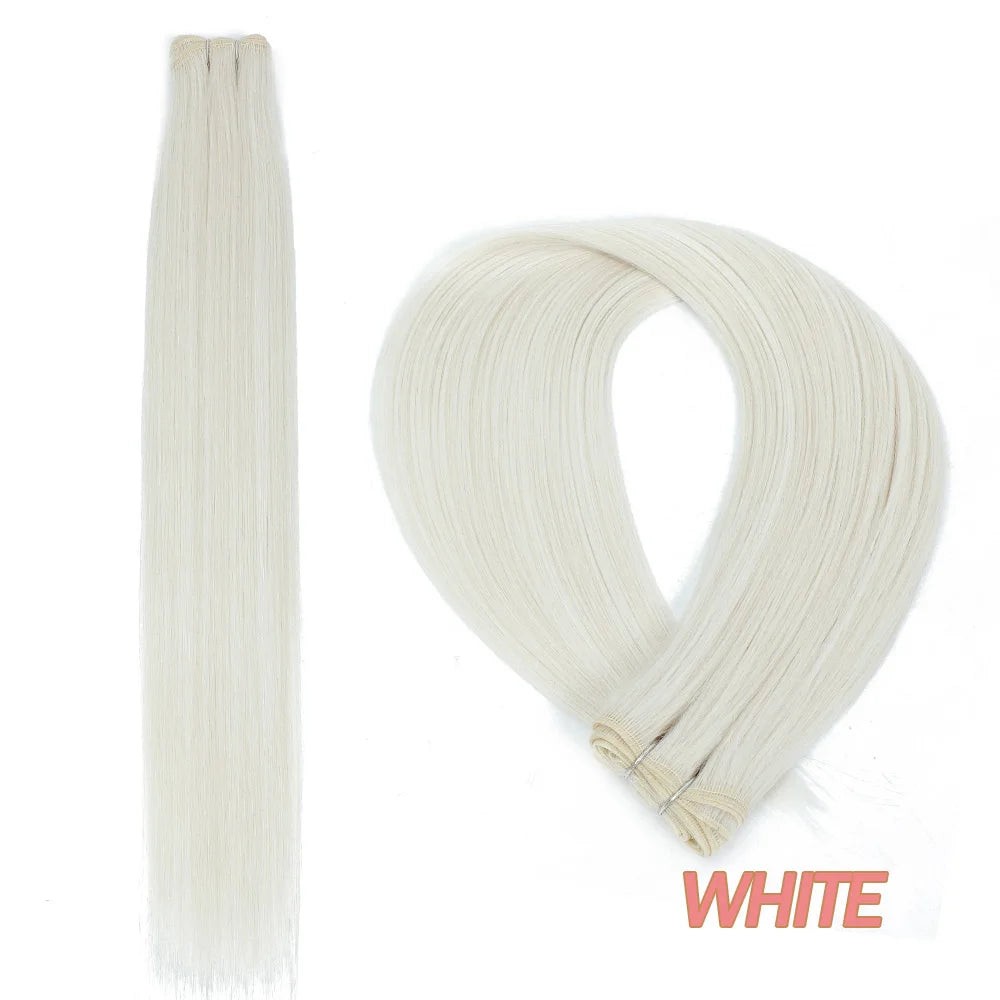 MAZO Extensiones de Cabello PREMIUM🥇 Similar al Natural Tonos Balayage Hasta 70 cm Largo