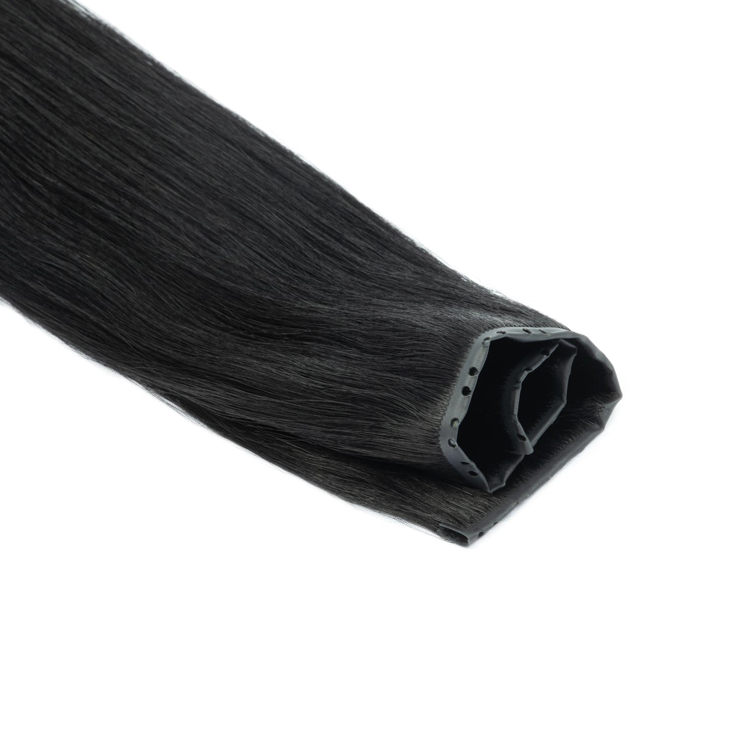 Extensiones de cabello Virgen 100% Natural con trama de mariposa  Invisible 60 cm largo