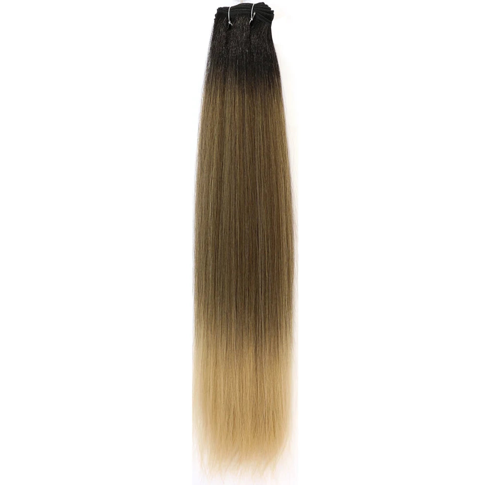 MAZO Extensiones de Cabello PREMIUM🥇 Similar al Natural Tonos Balayage Hasta 70 cm Largo