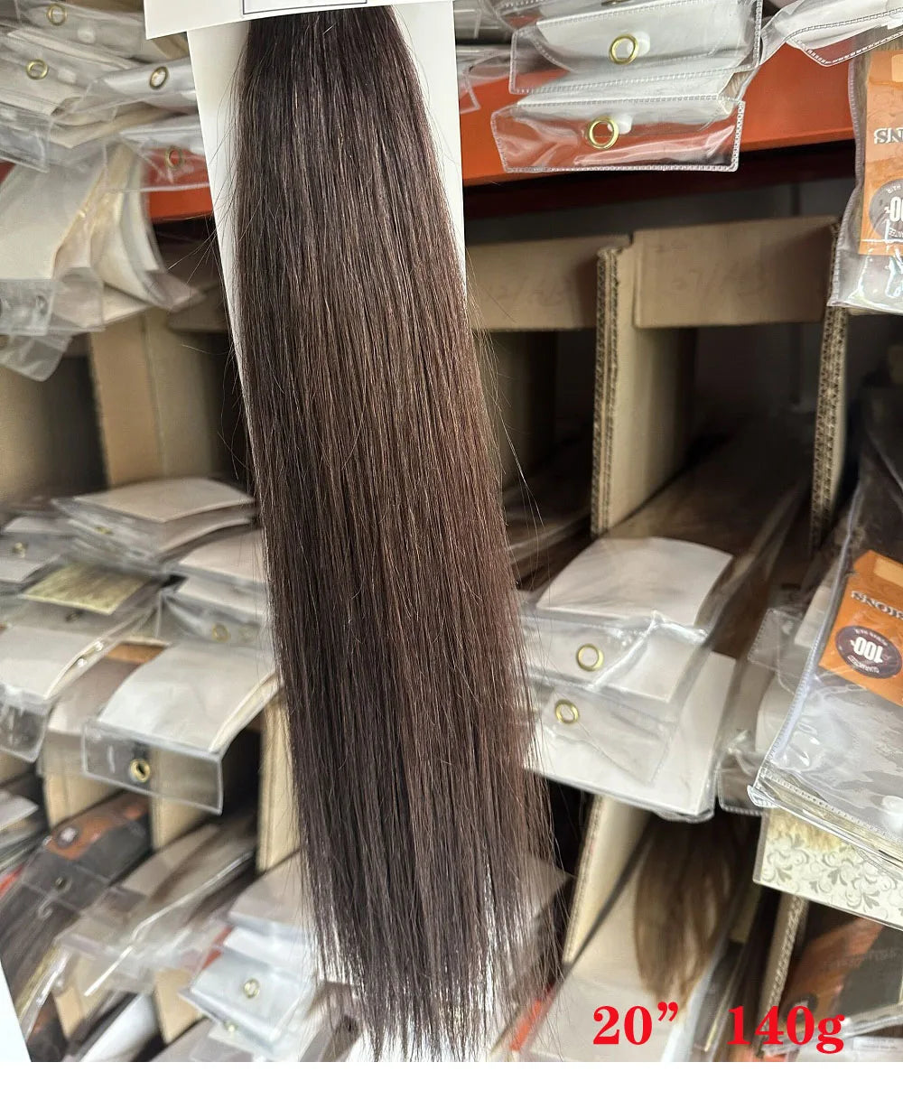 MAXI CORTINA FULL 200 GR Cabello Humano 100% 66 CM