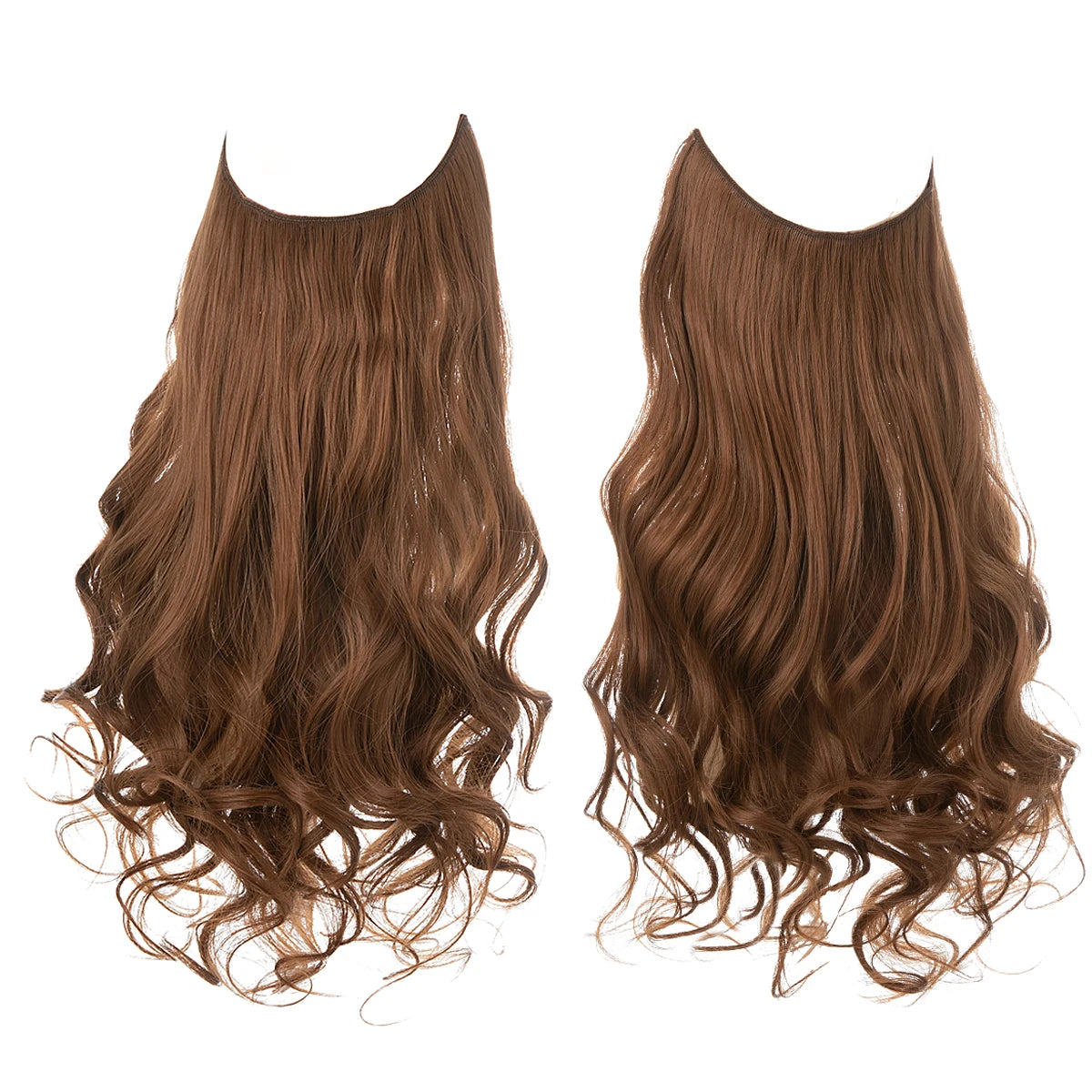 Extensiones Cortina babylight Hilo Invisible 55 cm Largo (150gr) Cabello 100% Similar al Cabello Natural 🥇