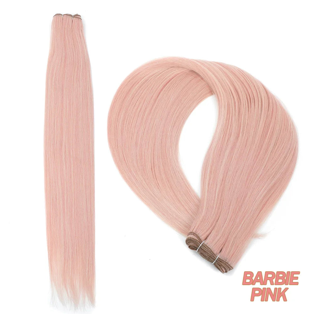 MAZO Extensiones de Cabello PREMIUM🥇 Similar al Natural Tonos Balayage Hasta 70 cm Largo