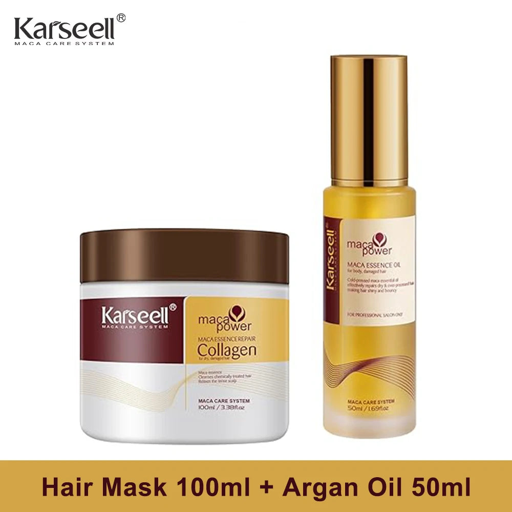 PACK KARSEELL©️ Mascarilla 100 ml + aceite