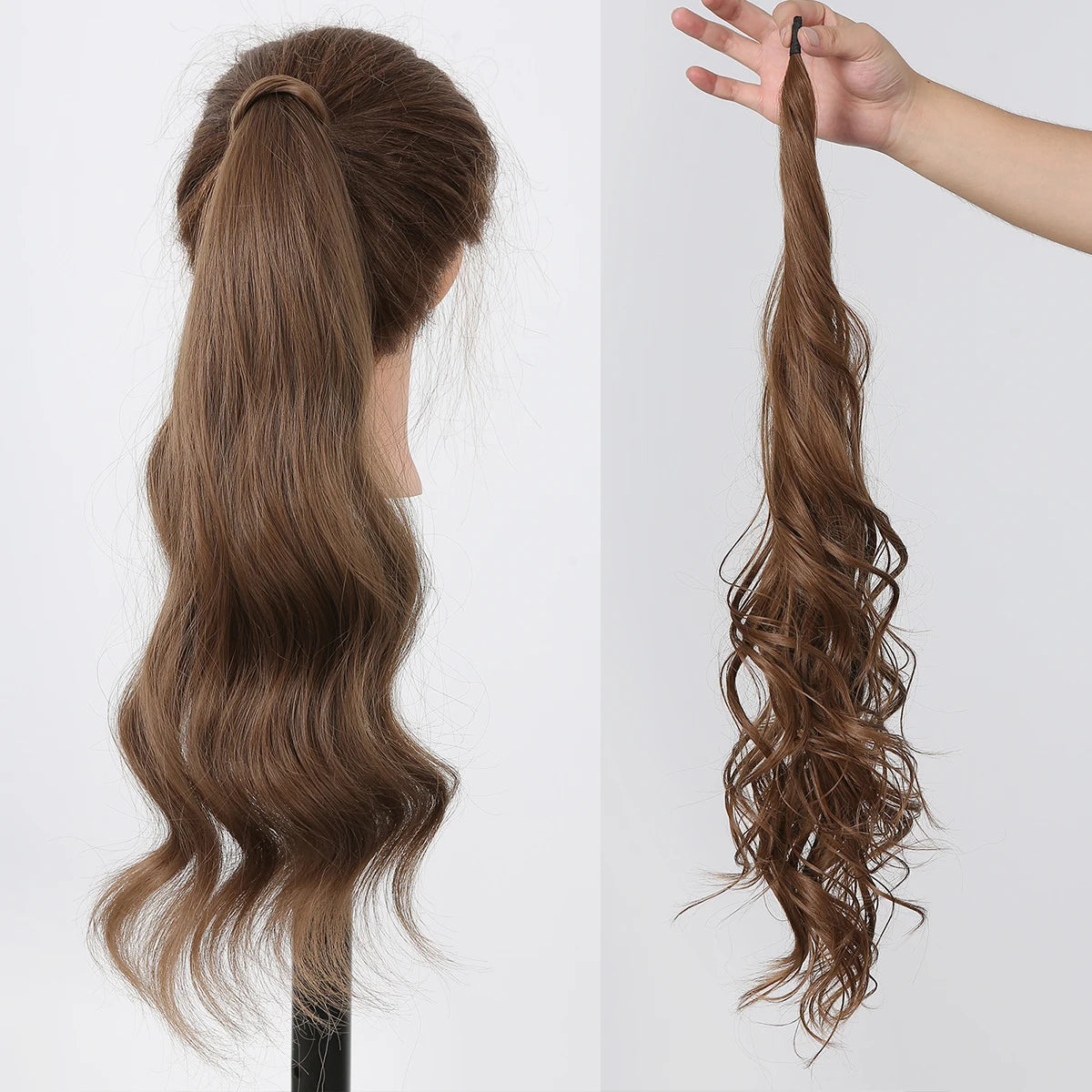 Coleta Balayage 66 cm largo Semi Natural 🥇