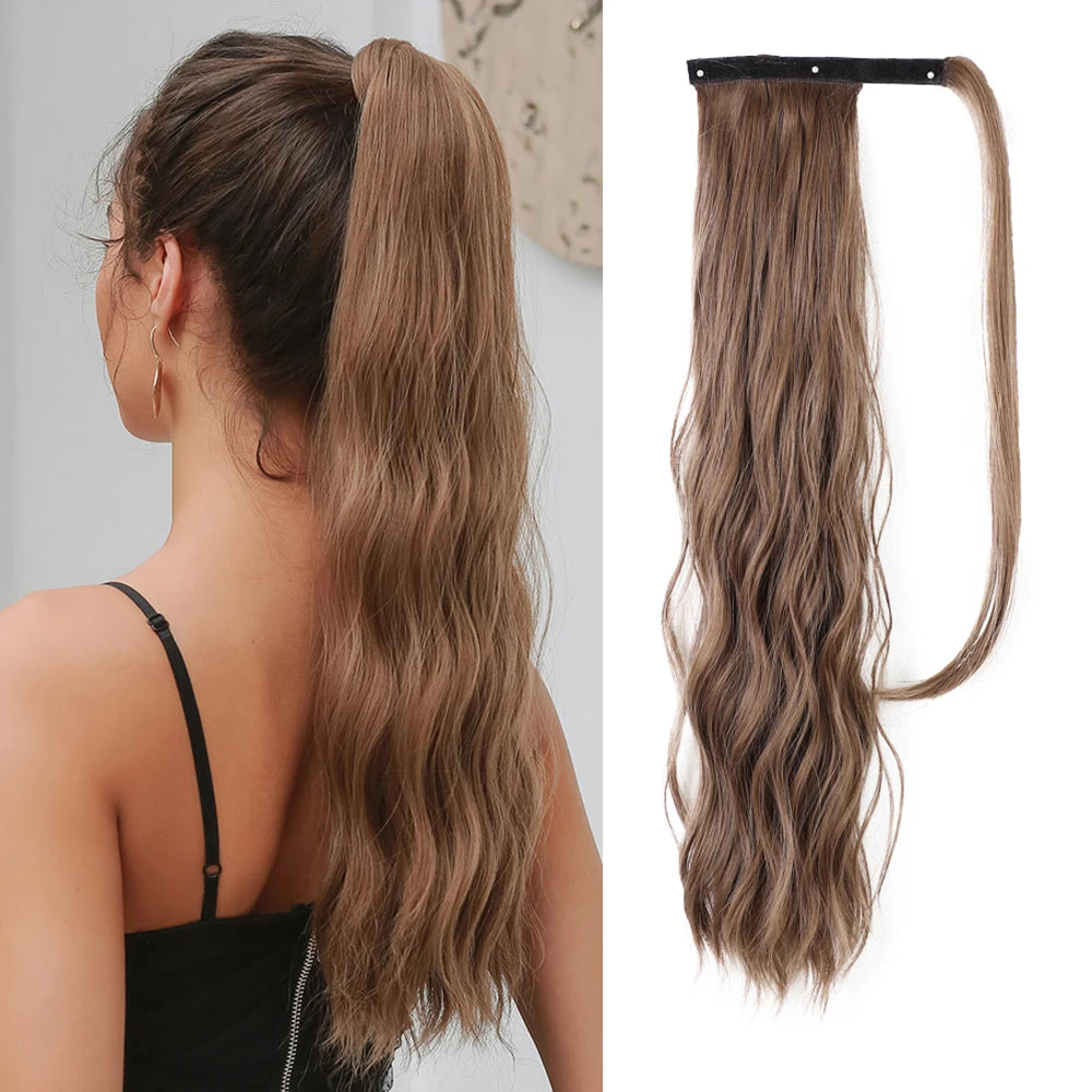 Coleta Balayage 66 cm largo Semi Natural 🥇