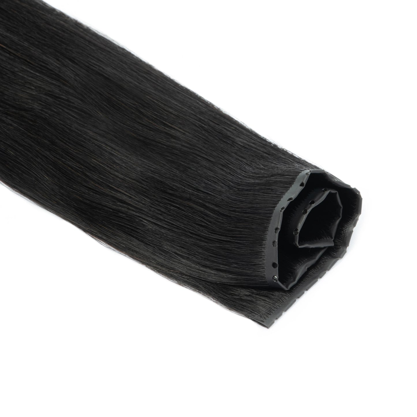 Extensiones de cabello Virgen 100% Natural con trama de mariposa  Invisible 60 cm largo