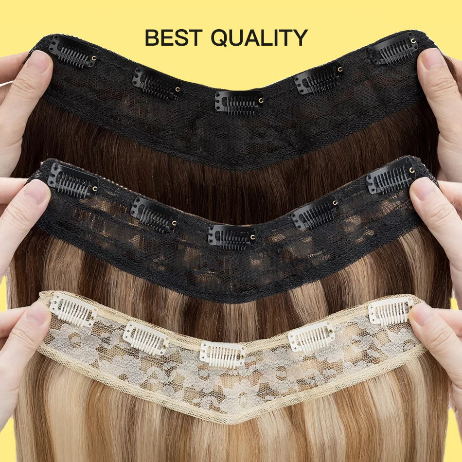 MAXI CORTINA CABELLO HUMANO 100% 71 CM LARGO