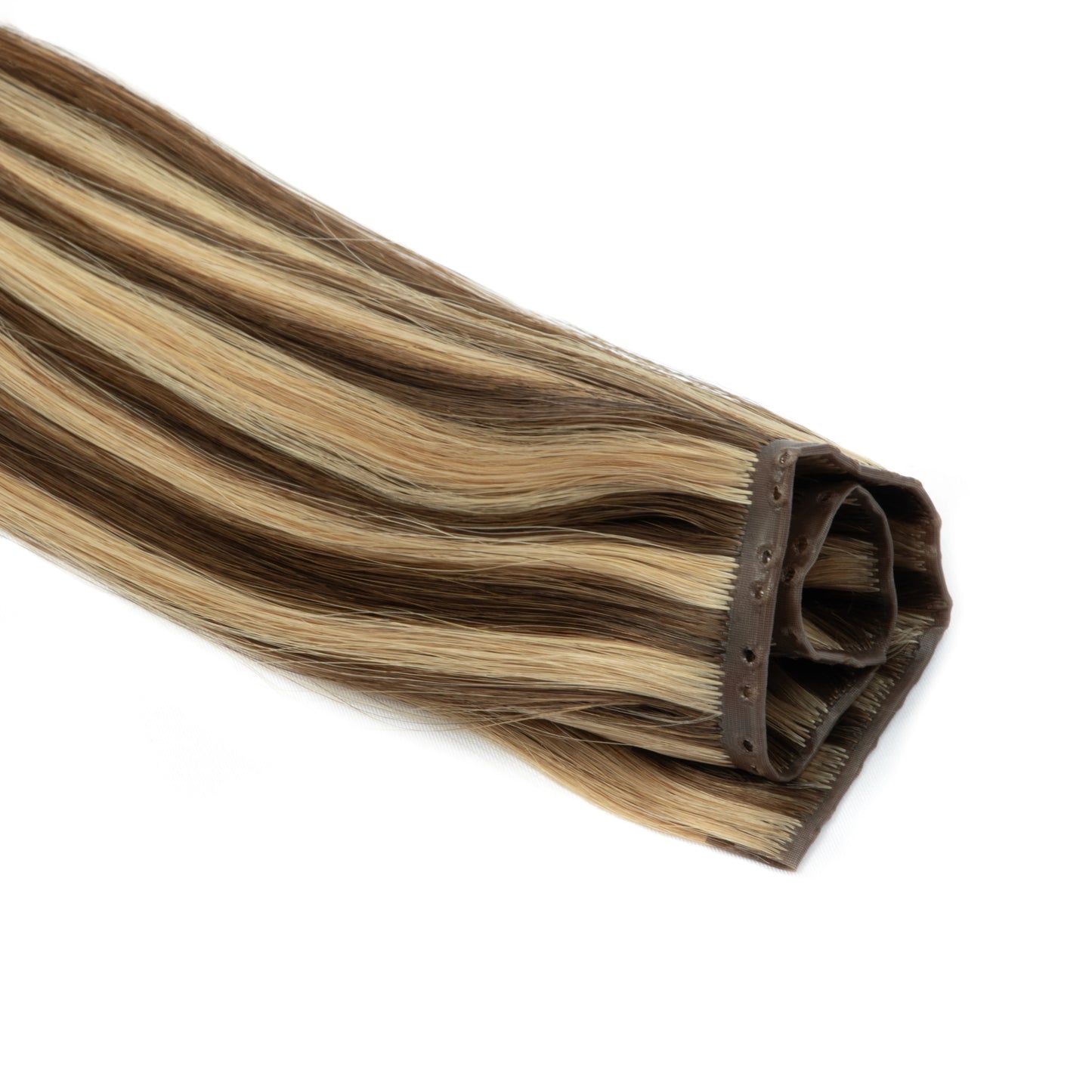 Extensiones de cabello Virgen 100% Natural con trama de mariposa  Invisible 60 cm largo