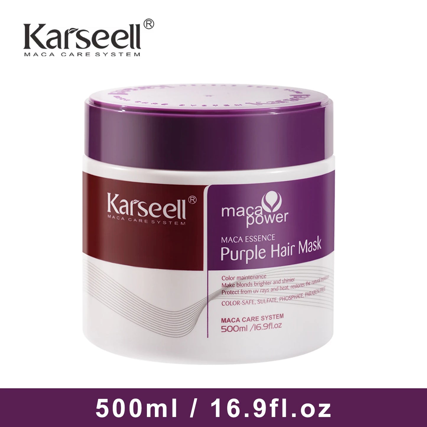 KIT Karseell Purple Professional Neutralizador tonos rubios