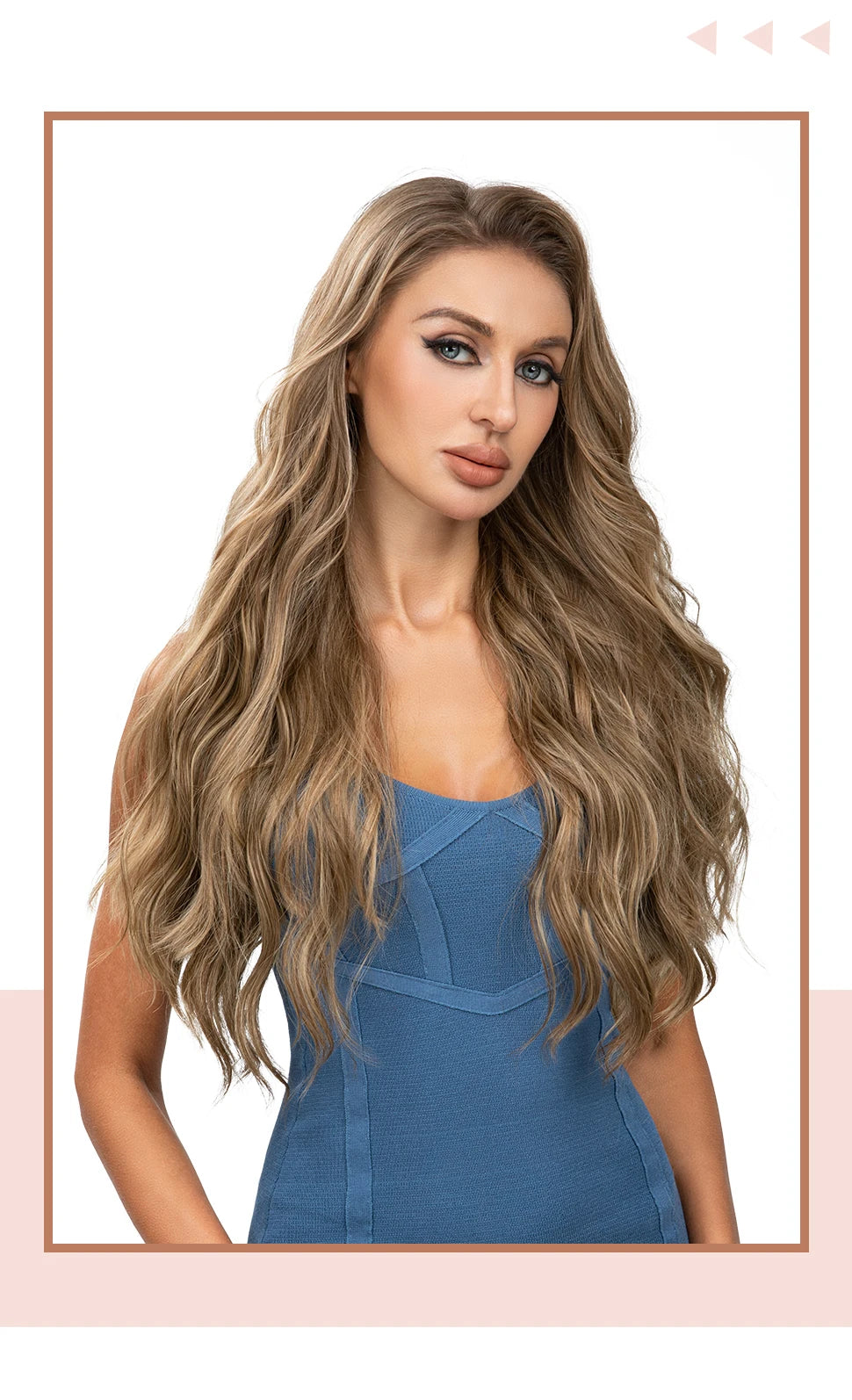 Pack 4 Cortinas Semi Natural🥇 55 cm BALAYAGE
