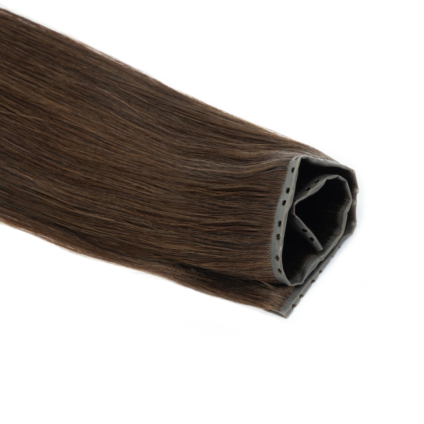 Extensiones de cabello Virgen 100% Natural con trama de mariposa  Invisible 60 cm largo