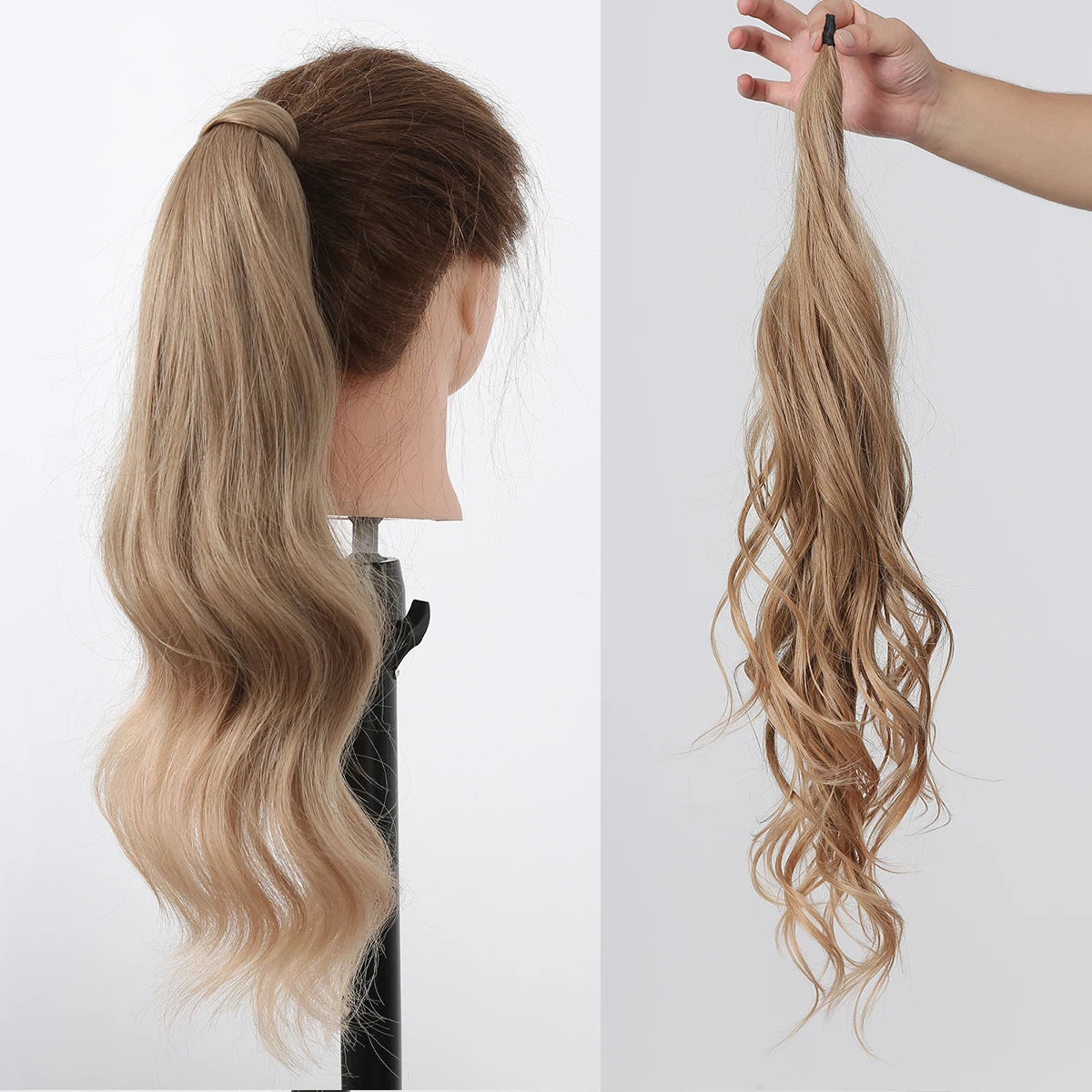 Coleta Balayage 66 cm largo Semi Natural 🥇