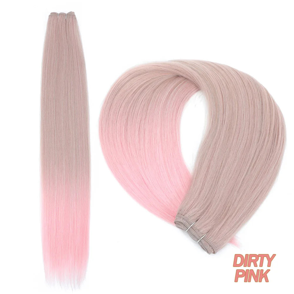MAZO Extensiones de Cabello PREMIUM🥇 Similar al Natural Tonos Balayage Hasta 70 cm Largo