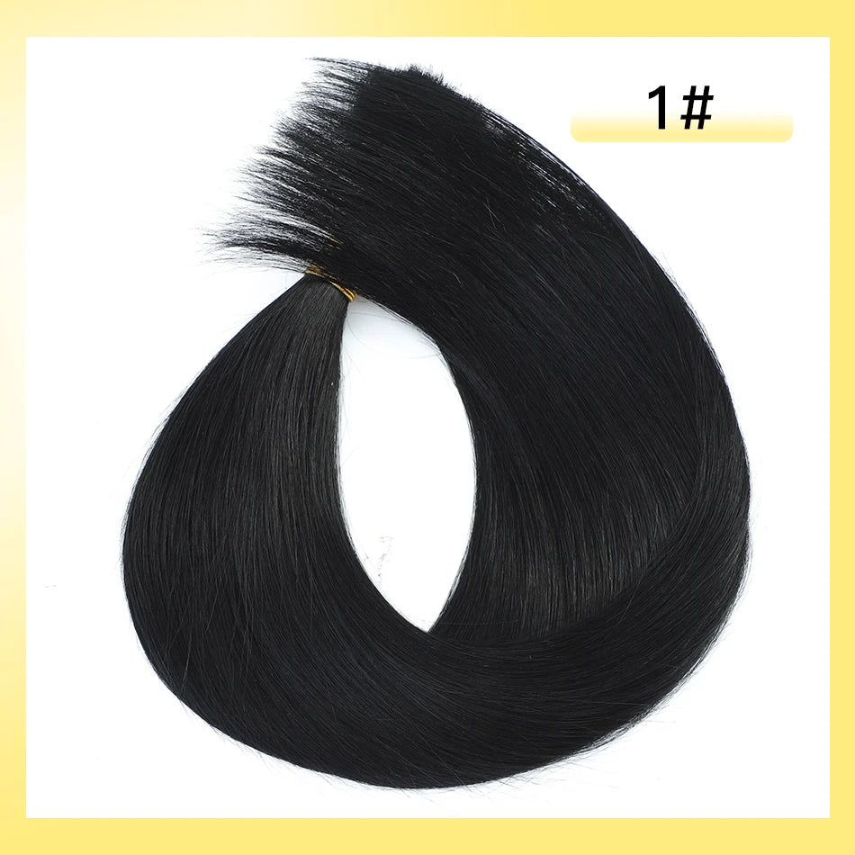 MAXI CORTINA CABELLO HUMANO 100% 71 CM LARGO