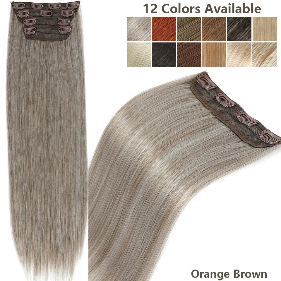 Pack 4 Extensiones SIN ENREDO 66 cm PREMIUM 🥇 Semi Naturales
