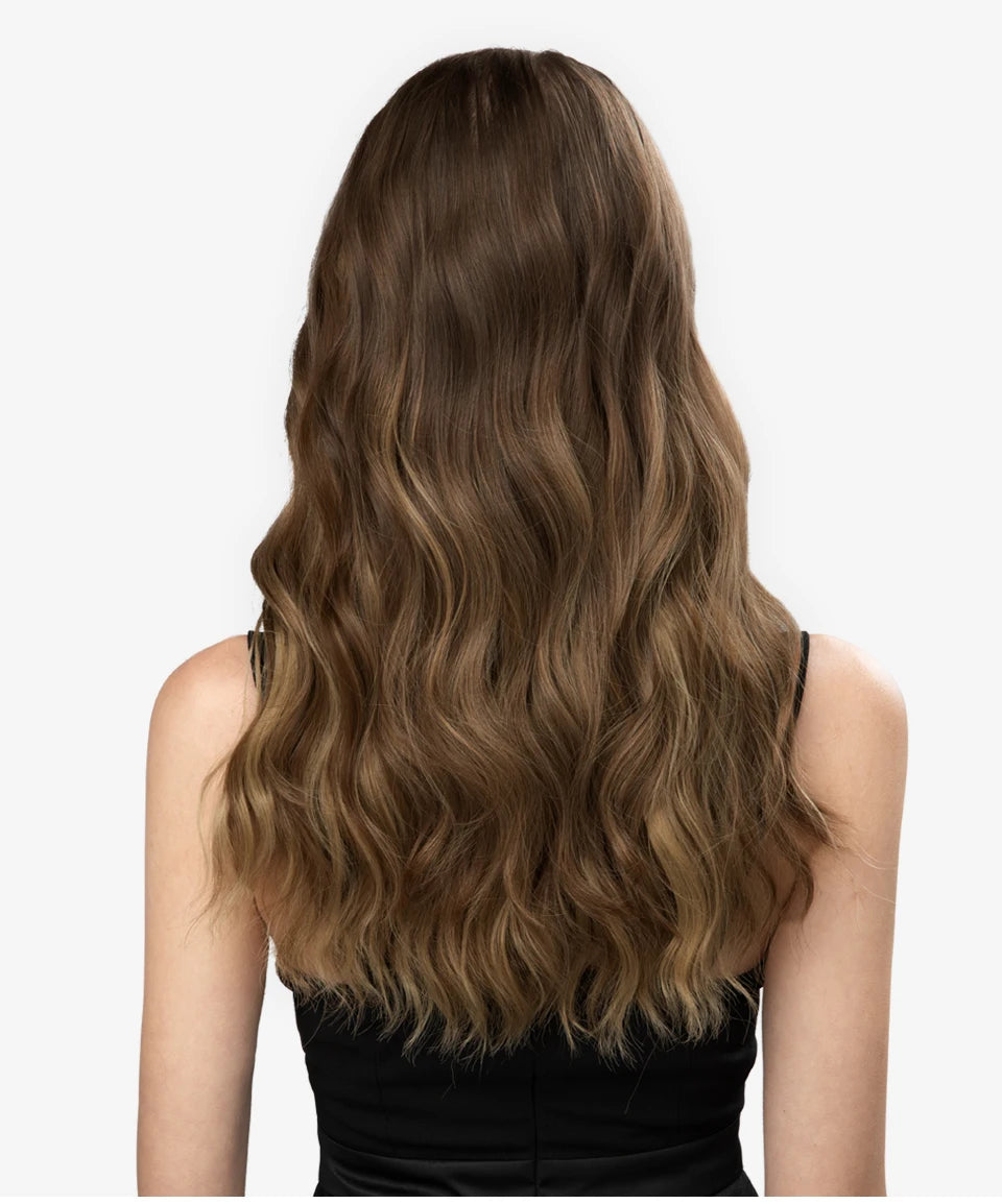MAXI CORTINA HILO INVIBLE Balayage Semi Natural🥇 60 cm
