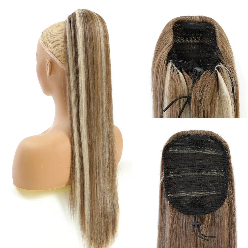 Coleta Balayage 70 cm de largo Similar al Natural