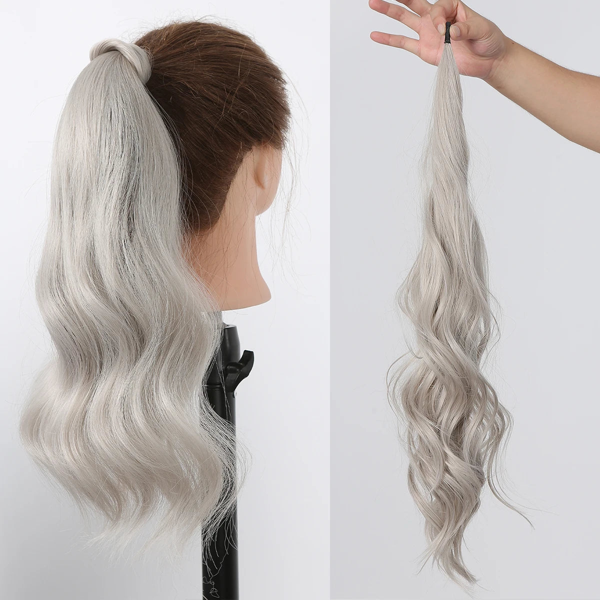 Coleta Balayage 66 cm largo Semi Natural 🥇