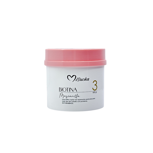Mascarilla Capilar BIOTINA  PASO 3 MISUCKA 450 GR